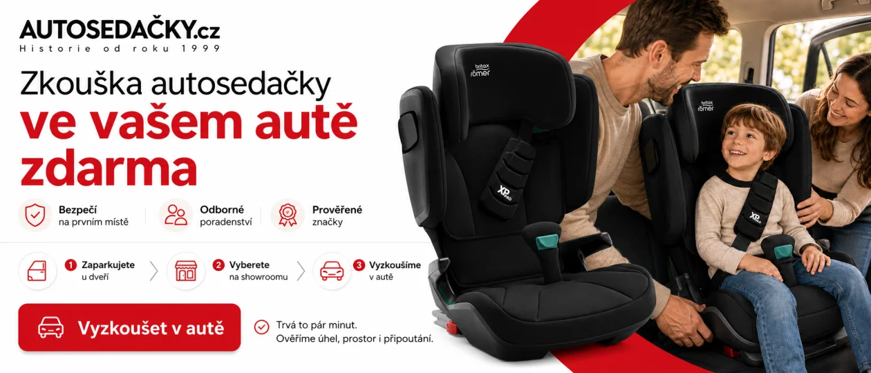 Test autosedaček