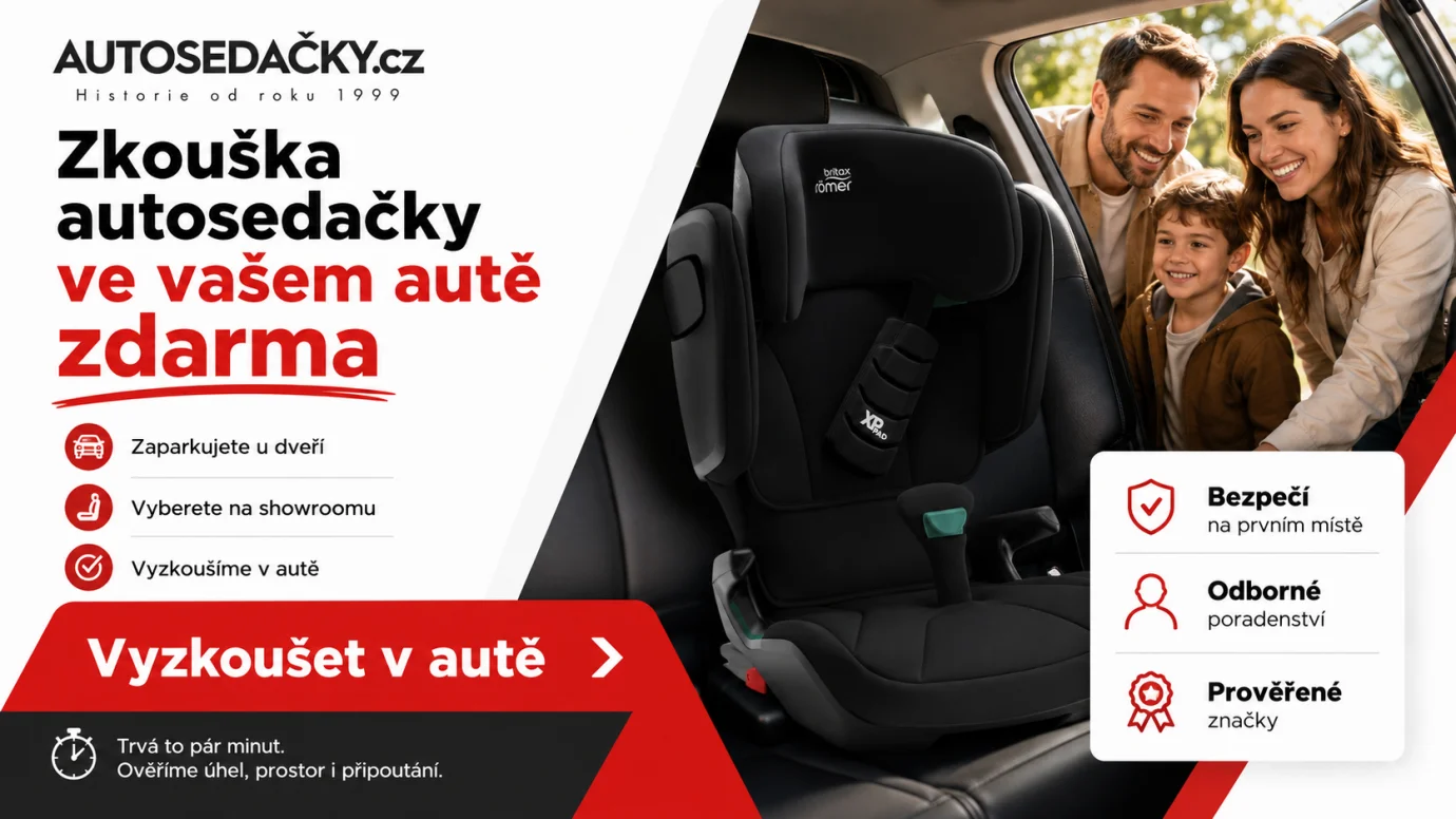 Test autosedaček