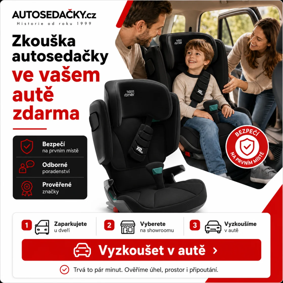 Test autosedaček