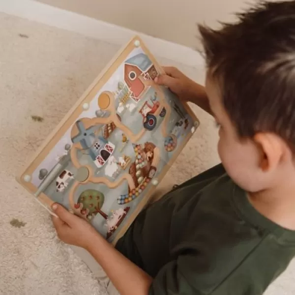 Little Dutch Magnetické bludiště Farma