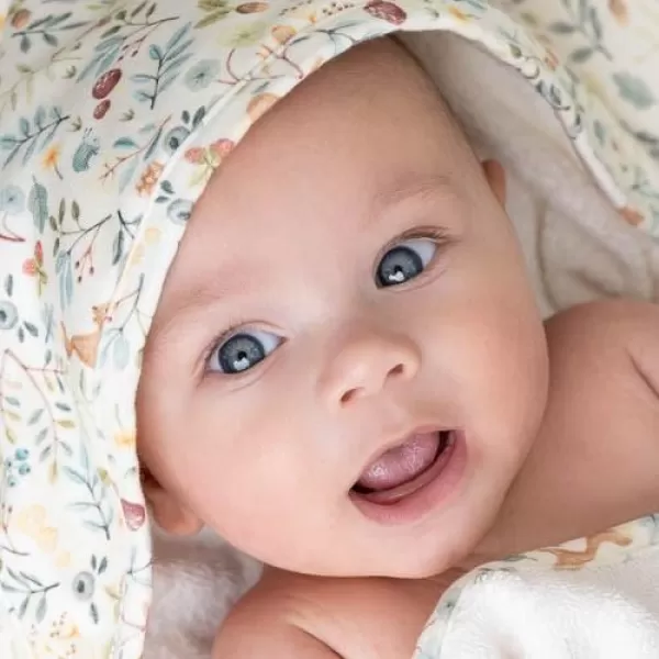 Little Dutch Osuška s kapucí 75x75 cm Forest Wonders