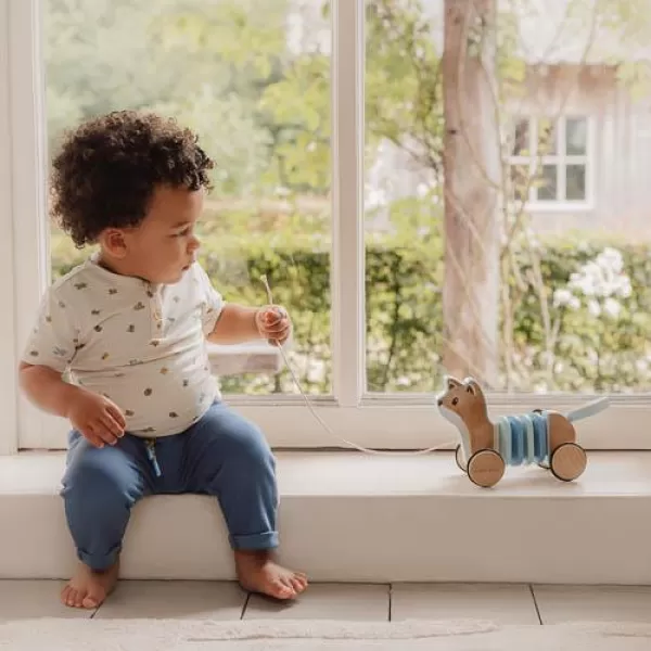 Little Dutch Tahací liška dřevěná Forest Friends