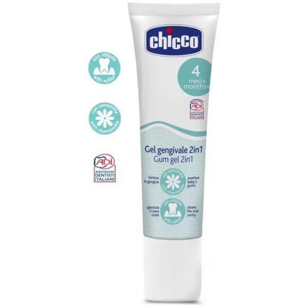 Chicco Gel zubní zklidňující/čistící 30 ml