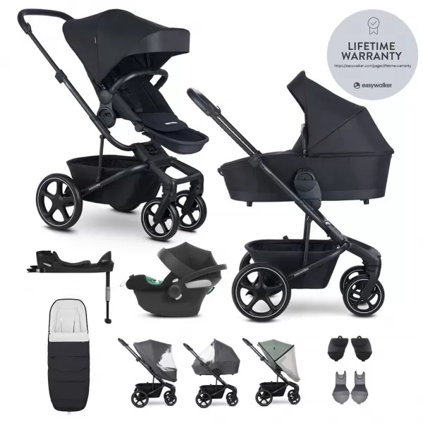 EASYWALKER Kočárek kombinovaný Harvey⁵ XXL RWS + CYBEX Aton B2 i-Size + základna