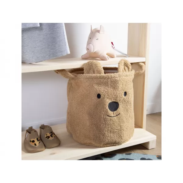 Childhome Koš na hračky Teddy 30x30x30 cm