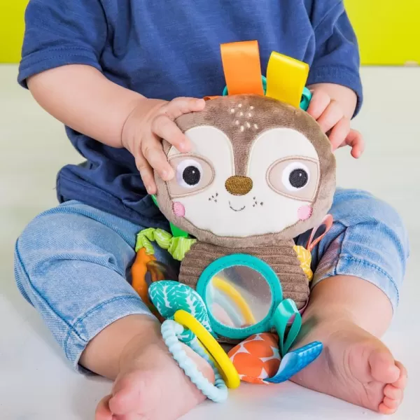 Bright Starts Hračka na C kroužku Playful Pals lenochod 0 m+
