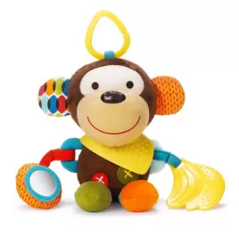 Skip Hop Hračka na C kroužku aktivní Bandana Buddies Opička 0 m+