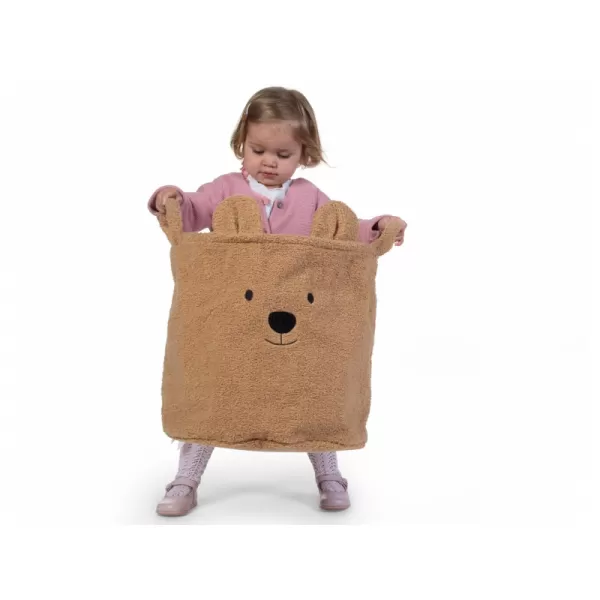 Childhome Koš na hračky Teddy 40x40x40 cm