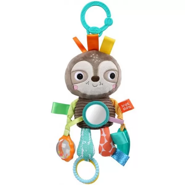 Bright Starts Hračka na C kroužku Playful Pals lenochod 0 m+