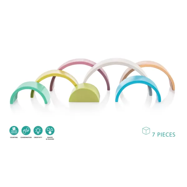 Zopa Dřevěná skladací duha