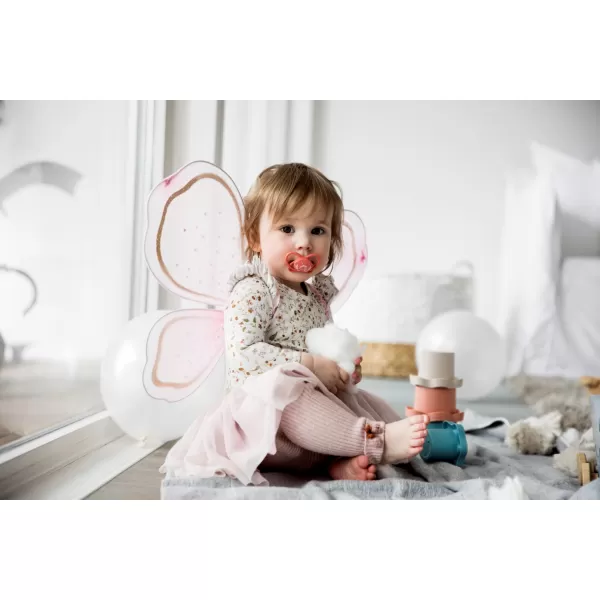 NIP FIRST moments šidítko Motýlek, silikon, v.3 / 16-32m, 2ks