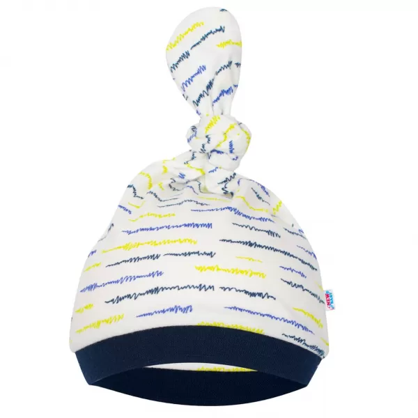 New Baby Kojenecká bavlněná čepička Summertime kluk