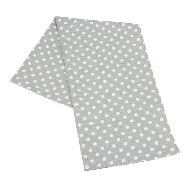 New Baby Látková tetra osuška Softy 90 x 110 cm 2 ks šedo-bílá