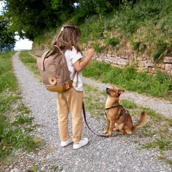 Lässig Mini Rolltop Backpack Nature