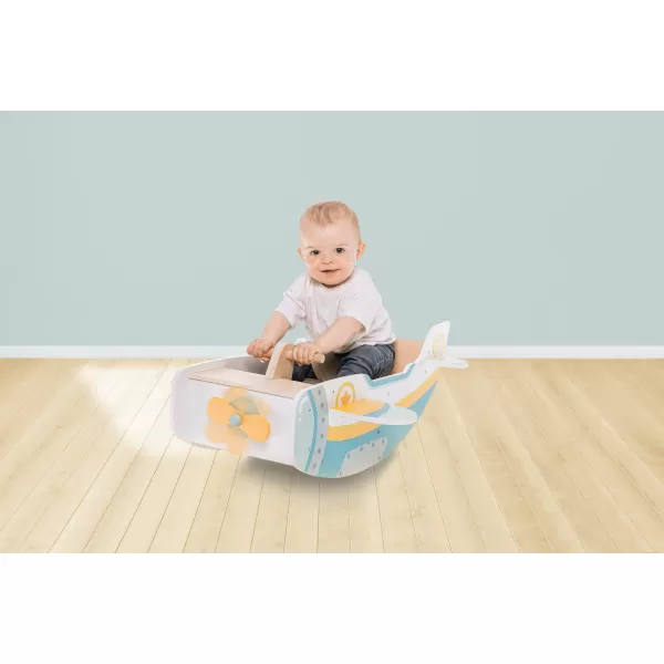 Zopa Dřevěná montessori houpačka letadlo, Wood