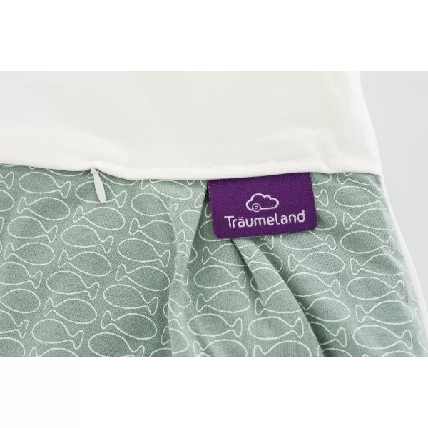 TRÄUMELAND Vnější spací pytel Liebmich Fische mint 56/62