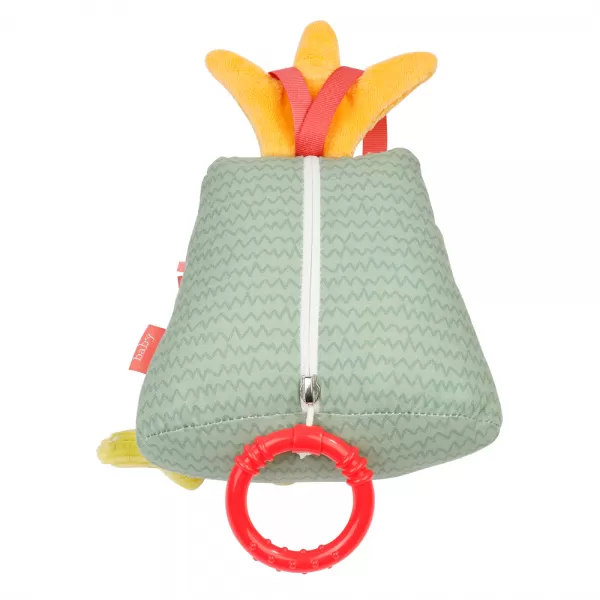 Baby Fehn Hrací hračka sopka s dinosaurem, Happy Dino