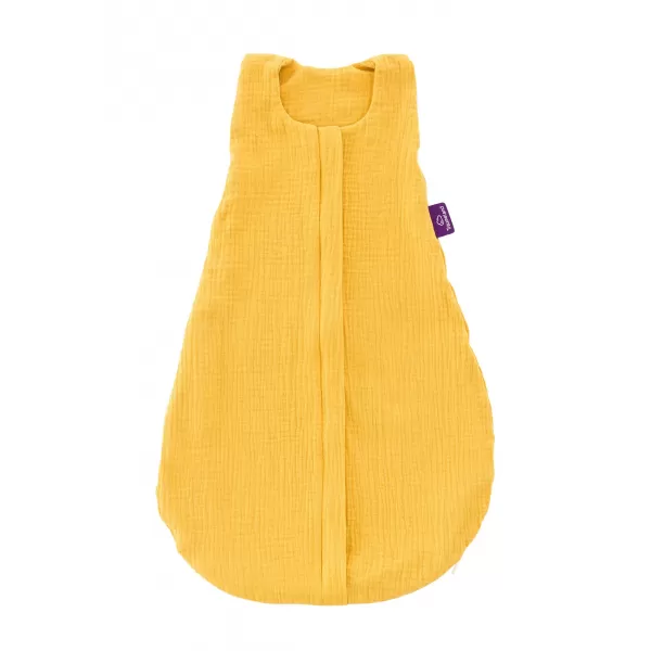 TRÄUMELAND Letní spací pytel Liebmich Musselin Senfgelb 60 cm
