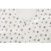 TRÄUMELAND Letní spací pytel Liebmich Tencel Weiß mit grauen Sternen 60 cm