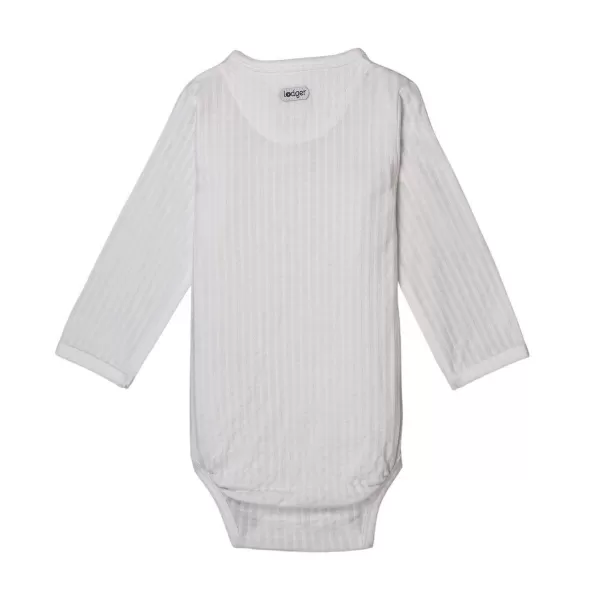 LODGER Romper LS Seersucker