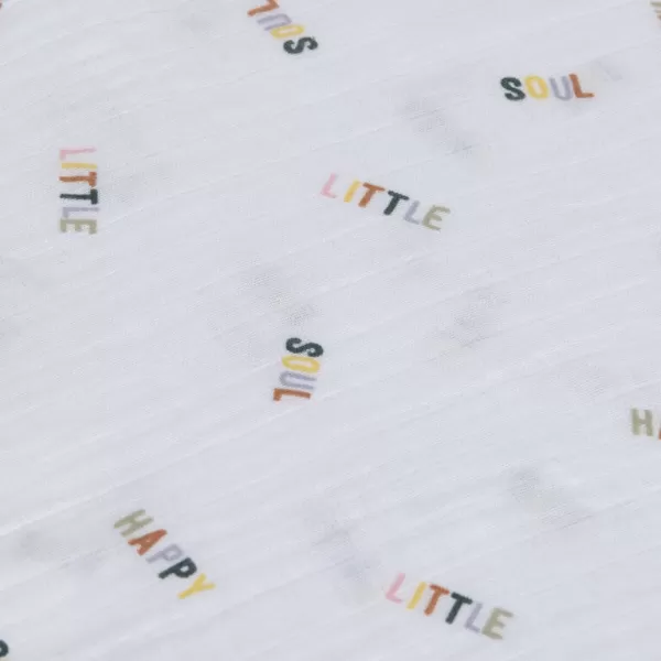 Lässig Swaddle Burp blanket 85x85 Happy Fruits