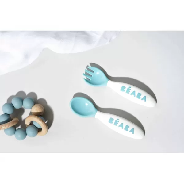 Beaba Lžička s vidličkou v pouzdru