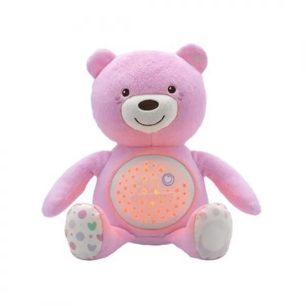 CHICCO Medvídek usínáček s projektorem a hudbou Baby Bear First Dreams 0m+