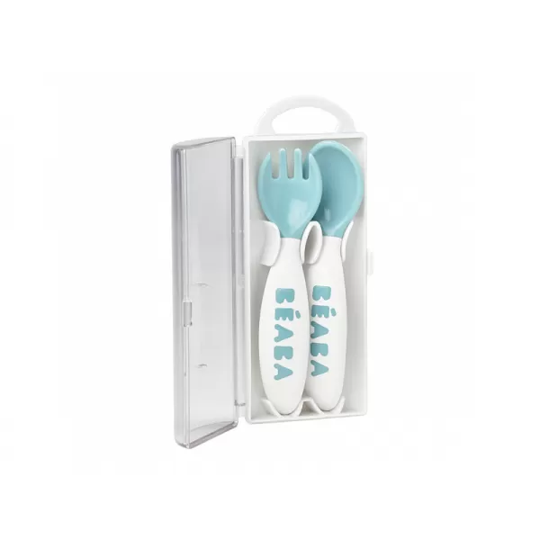 Beaba Lžička s vidličkou v pouzdru