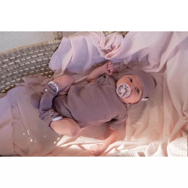 LODGER Romper Short Sleeves Ciumbelle Rose vel. 80