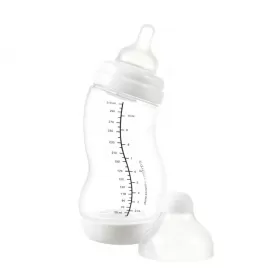 Difrax Kojenecká S-lahvička, široká, Antikoliková, 310 ml