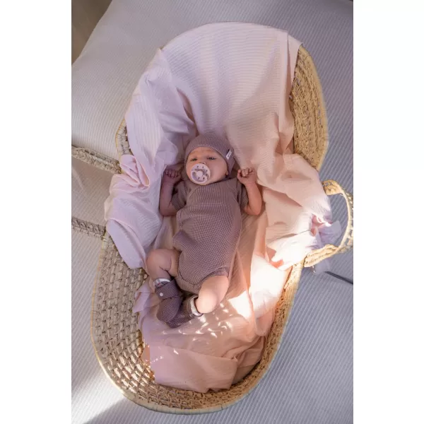 LODGER Romper Short Sleeves Ciumbelle Rose vel. 80