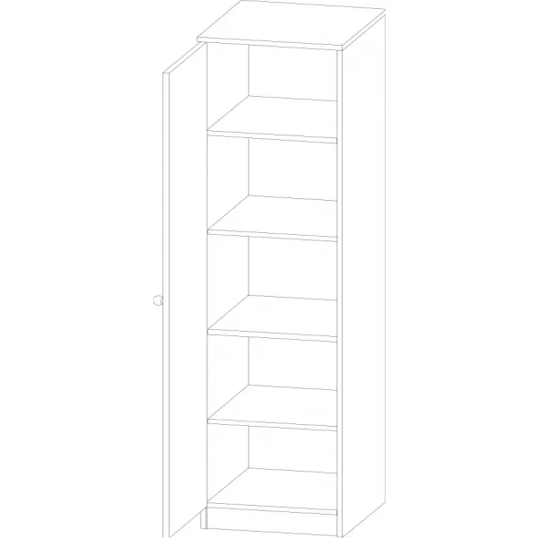 Faktum Skříň jednodílná Mia PopUp Vzor: bez vzoru