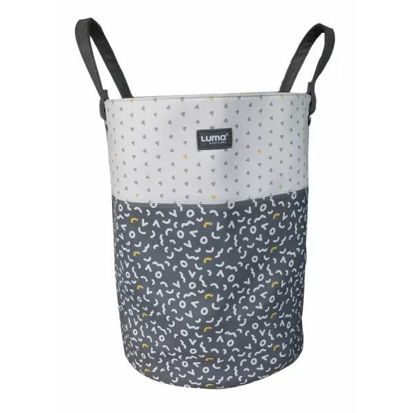 LUMA Koš na hračky střední Memphis Grey