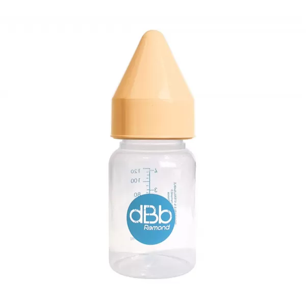 dBb Remond dBb kojenecká lahvička PP 120ml, savička kaučuk, NN