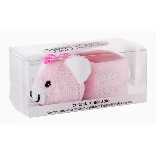 ALPHANOVA SANTE S.A.R.L. Bobo chladící medvídek Pink