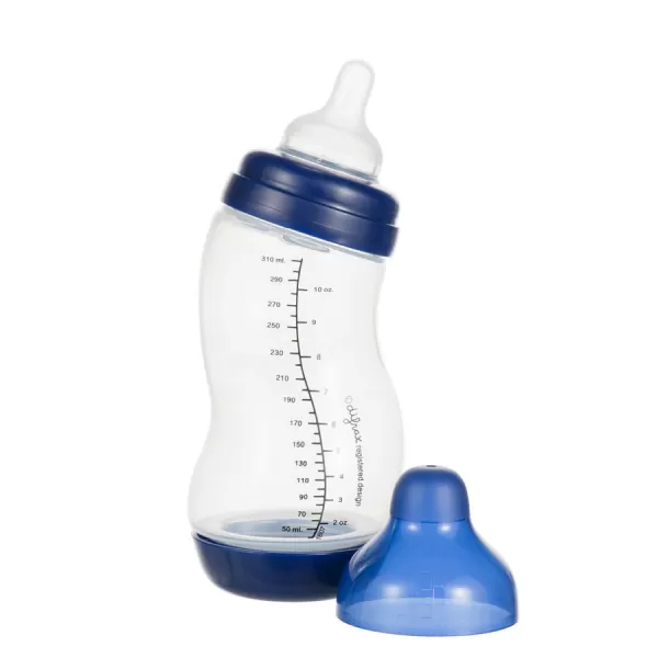 Difrax Kojenecká S-lahvička, široká, Antikoliková, 310 ml