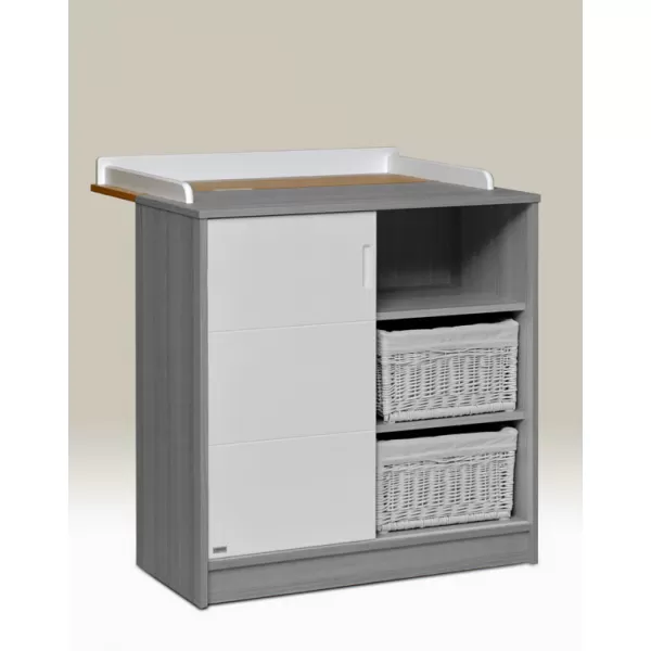 Faktum Nástavec na komodu Alda,javor Coimbra/bílá lesk