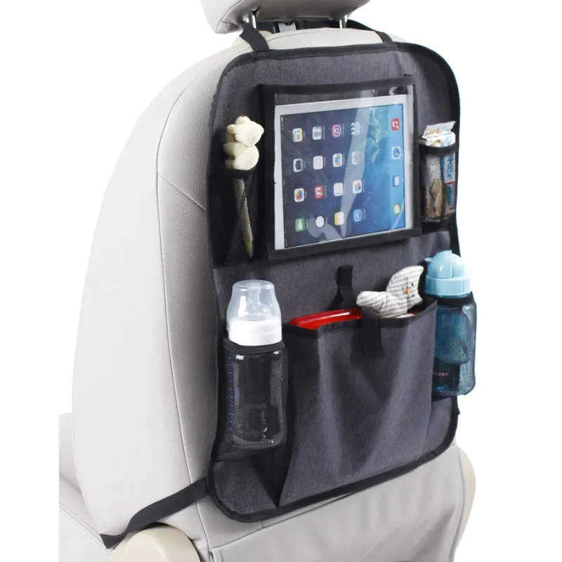 Baby Dan Kapsář do auta s kapsou na tablet, Luxury Grey