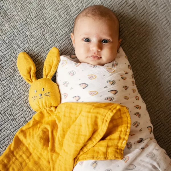 PETITE&MARS Sada plenek bambusová mušelínová 2ks, 120 x 120 cm