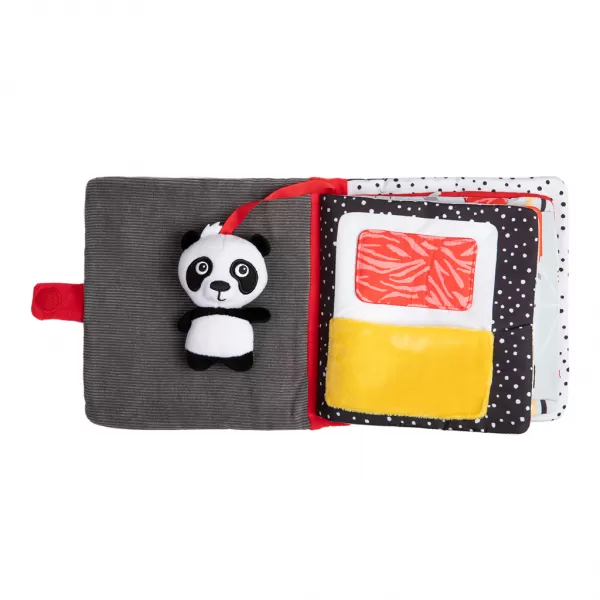 CANPOL BABIES Knížka senzorická Panda
