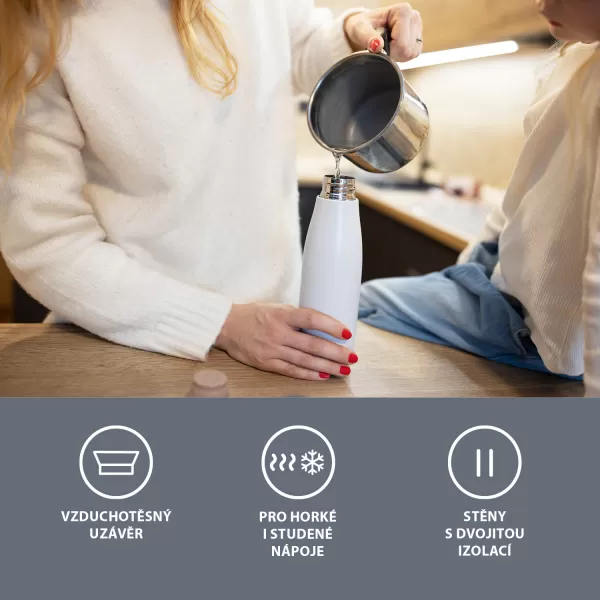 Zopa Termoska na tekutiny s držákem 480 ml