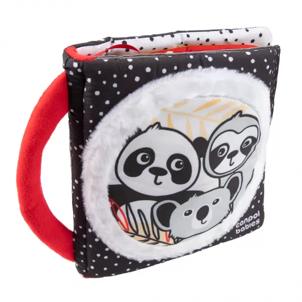CANPOL BABIES Knížka senzorická Panda