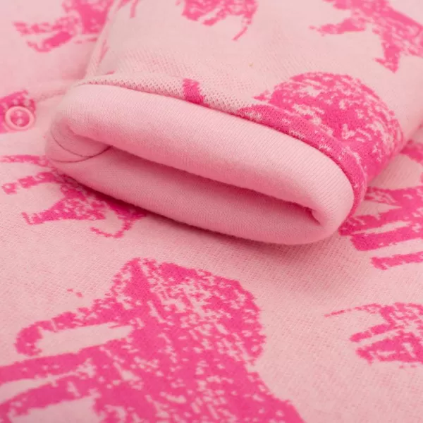 Baby Service Zateplená kojenecká kombinéza s kapucí Sloni