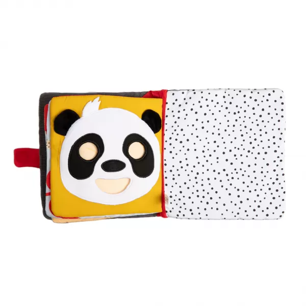 CANPOL BABIES Knížka senzorická Panda