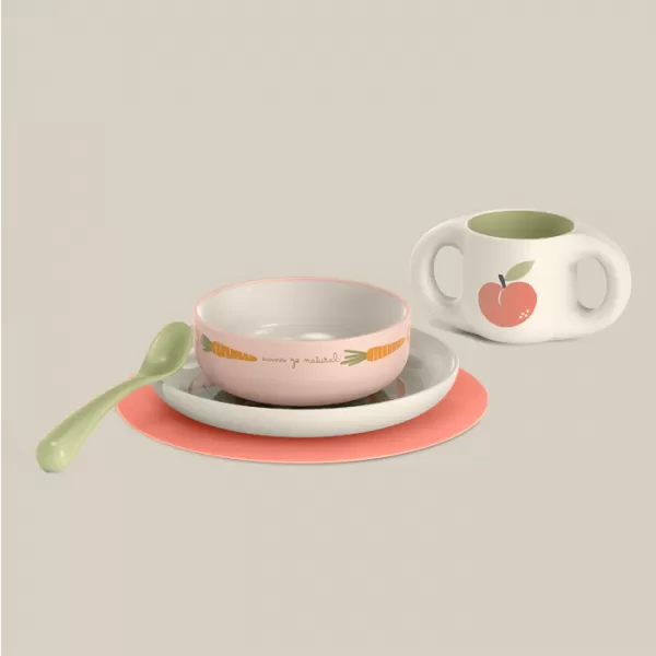 SUAVINEX Jídelní set GO NATURAL +6 m