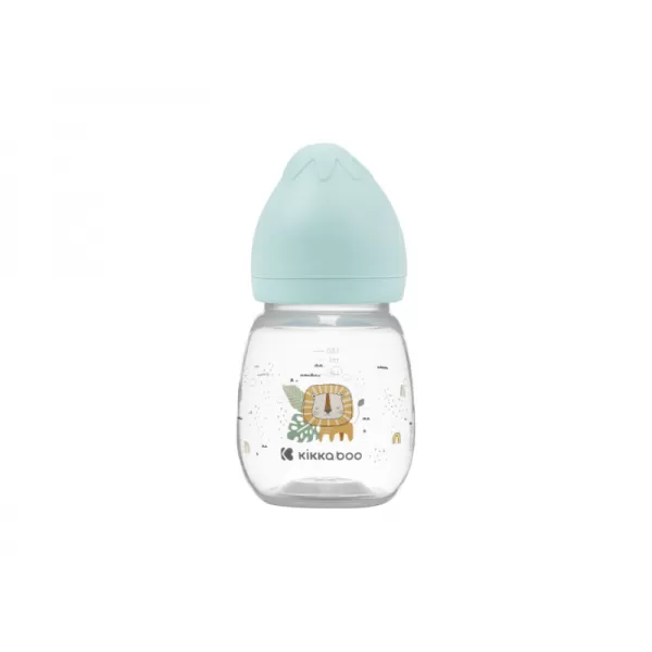 KikkaBoo Kojenecká láhev 180ml 3m+ Savanna