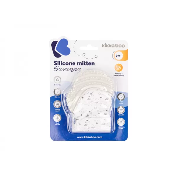 KikkaBoo Silikonová rukavička