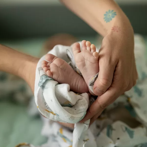 PETITE&MARS Sada plenek bambusová mušelínová 2ks, 120 x 120 cm