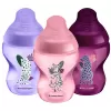 Tommee Tippee Kojenecká lahev pomalý průtok, 260 ml, Jungle Picks, 3 ks