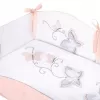 Belisima 5-dílné ložní povlečení Butterfly 100/135 růžové